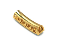 Load image into Gallery viewer, CZ Enamel Evil Eye Large Tube Spacer Beads, Sku#LK589