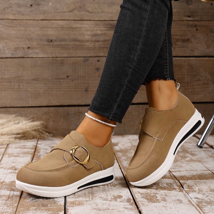 Lace-Up Slip-On Shoes