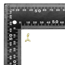 Load image into Gallery viewer, Gold Fish Tail Gold Charm, Sku#LK914