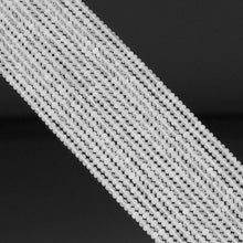 Load image into Gallery viewer, Genuine Moonstone Faceted Rondelle Beads, Sku#U1629