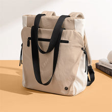 Load image into Gallery viewer, Urban Minimalist Canvas Backpack - Computer Student School Bag