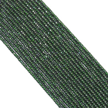 Load image into Gallery viewer, Green Goldstone Faceted Rondelle Beads, 2x3mm, Sku#U1634