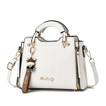 Load image into Gallery viewer, Women's PU Leather Crossbody Bag – Urban Minimalist Shoulder Bag with Zipper Pocket