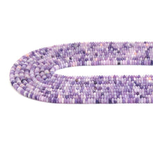 Load image into Gallery viewer, 2x4mm Rondelle Smooth Lavender Jade Beads, Sku#U1958
