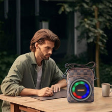 Load image into Gallery viewer, Bluetooth Speaker Backpack – Waterproof Rechargeable Outdoor Backpack with Built-In Speaker