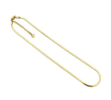 Load image into Gallery viewer, Dainty herringbone Chain Necklace, sku#B336