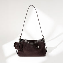 Load image into Gallery viewer, Vintage Crossbody Underarm Tote Bag - Genuine Leather Dumpling Bag for Women