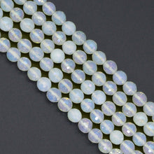 Load image into Gallery viewer, Mystic Opalite Round Faceted Beads, Sku#U2216