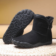 Load image into Gallery viewer, Women's Flat Ankle Boots | Non-Slip Suede Casual Buckle Boots | Sizes 35–46