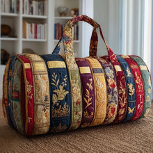 Load image into Gallery viewer, Bookwind Series Short-Distance Handheld Quilted Embroidery Travel Bag Multi-Functional