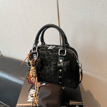 Load image into Gallery viewer, Women's PU Leather Pillow Bag – Crossbody &amp; Handheld Purse with Rivet Detail