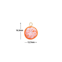 Load image into Gallery viewer, Cute Tangerine Orange Charm Pendant,Sku#LK1237