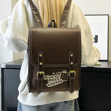 Load image into Gallery viewer, Simple Western-style High-quality Large-capacity Commuter And Street-ready Backpack