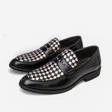 Load image into Gallery viewer, Men's Pointed-Toe Leather Dress Shoes - Business Casual Formal Footwear