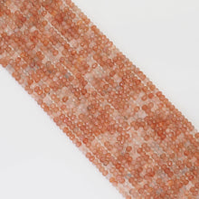 Load image into Gallery viewer, Genuine Golden Sunstone Faceted Rondelle Beads, Sku#U1688