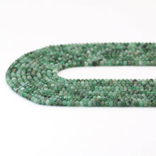 Load image into Gallery viewer, Genuine Emerald Faceted Rondelle Beads, Sku#U1694