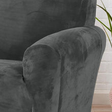Load image into Gallery viewer, Velvet Stretch Slipcover - Gale Collection