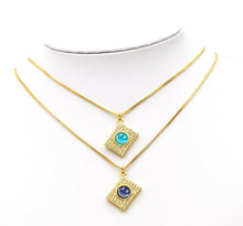 Load image into Gallery viewer, CZ Enamel Smiley Face Charm, Sku#JL84