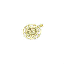 Load image into Gallery viewer, CZ Sun Cresent Moon Star Charm, Sku#LK917