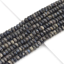 Load image into Gallery viewer, Genuine Gray Opal Rondelle Smooth Beads, Sku#U1675
