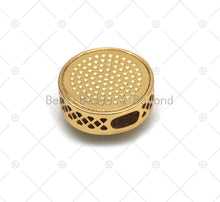 Load image into Gallery viewer, CZ Flower Spacer Beads, Sku#LK557