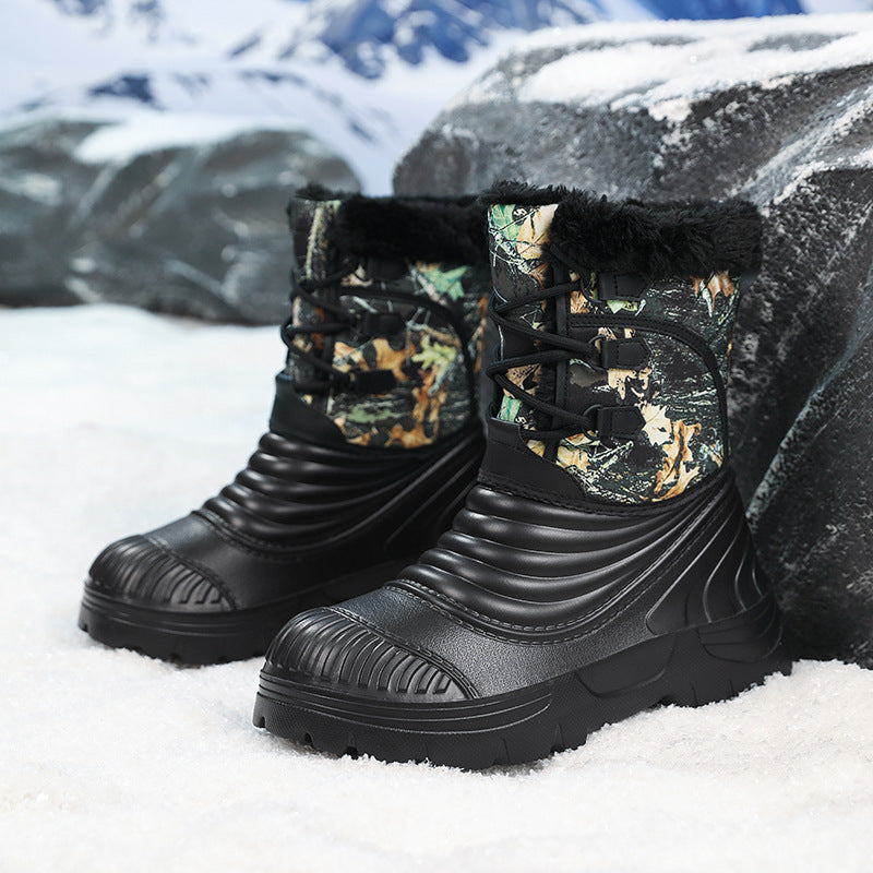 Men's Plus-Size Snow Boots