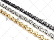 Load image into Gallery viewer, High Quality Hand Made Double Oval Link Chunky Chain, 18K Re