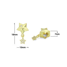 Load image into Gallery viewer, Puffy 3D Five Point Star Charm Pendant, Sku#LK1181