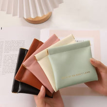 Load image into Gallery viewer, Portable Mini Cosmetic &amp; Lipstick Bag Set – PU Clutch Organizer for Travel &amp; Everyday Use