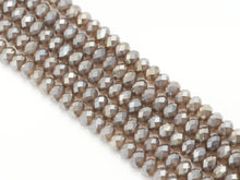 Load image into Gallery viewer, Mystic Champaign Agate Rondelle Faceted Beads, 4x6mm/5x8mm, Sku#UA283