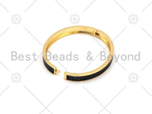 Load image into Gallery viewer, Thick Colorful Enamel Bracelet, Fully Around Enamel Bracelet, stacking bracelet, Stackable Bracelet, 7x66mm,Sku#X268C