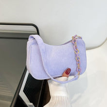 Load image into Gallery viewer, Artistic Fabric Bag Minimalist Casual Corduroy Single-shoulder Bag For Women