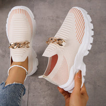 Load image into Gallery viewer, Women's Slip-On Platform Flat Shoes | Breathable Knit Chunky Sole Casual Sneakers
