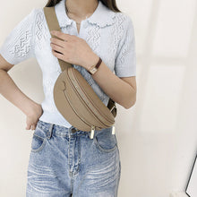 Load image into Gallery viewer, Women's Minimalist PU Leather Shoulder Bag – Slim Structured Crossbody Handbag