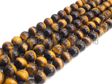 Load image into Gallery viewer, AA High Quality Natural Yellow Tiger Eye Beads, 6mm/8mm/10mm