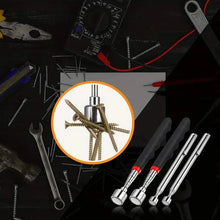 Load image into Gallery viewer, 3-in-1 Telescopic Magnetic Grabber Tool – Stainless Steel, Non-Electric