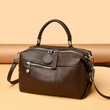 Load image into Gallery viewer, Women's Full-Grain Cowhide Shoulder Bag | Retro Woven Leather Handbag