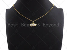 Load image into Gallery viewer, CZ Micro Pave Enamel Nurse Charm, Registered Nurse Charms, sku#LK04
