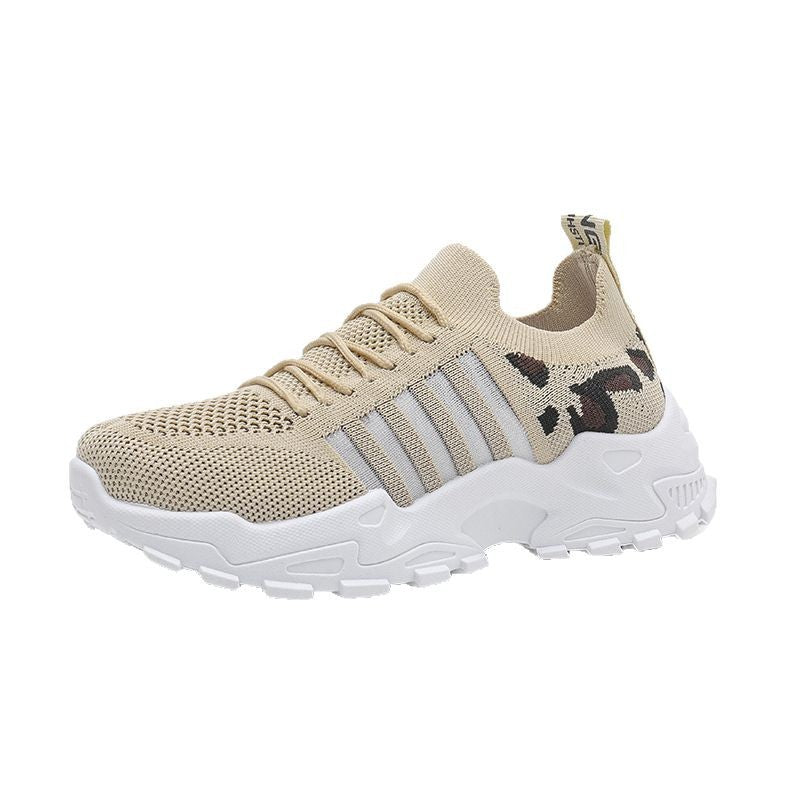 Women's Breathable Mesh Sports Sneakers - Lightweight Non-Slip Running Shoes