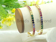 Load image into Gallery viewer, Large CZ Buckle Bracelet, Sku#X37