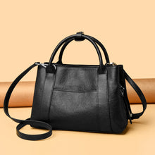 Load image into Gallery viewer, Women's Genuine Leather Crossbody Bag – Classic Minimalist Daily Commute Shoulder Bag