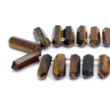 Load image into Gallery viewer, 12x45mm Top Drilled Double Point Beads, Sku#U1815
