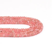 Load image into Gallery viewer, Genuine Rhodochrosite Faceted Cube Beads, 2.5mm, Sku#U1530