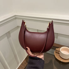 Load image into Gallery viewer, Niche Crescent New Simple All-Match Textured Shoulder Bag For Women