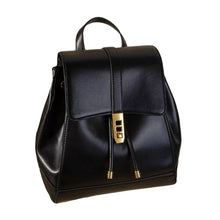 Load image into Gallery viewer, Women's Large Capacity PU Leather Backpack &amp; Shoulder Bag – Everyday Carry | Brown &amp; Black