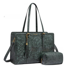 Load image into Gallery viewer, Women's Laptop Bag Vintage Leather Large Capacity