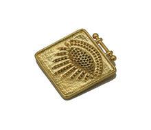 Load image into Gallery viewer, CZ Evil Eye On Square Charm, Sku#L660