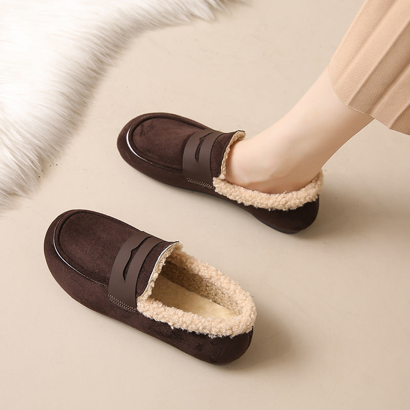 Lightweight Cotton Slip-On Shoes