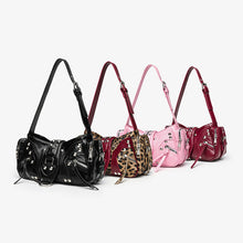 Load image into Gallery viewer, Edgy Y2k-style Single-shoulder Commuter Crossbody Biker Bag