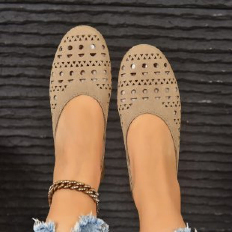 Women's Chunky Heel Pumps | Full-Grain Leather Wide-Fit Heels
